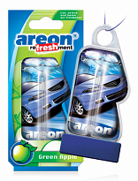 Ароматизатор подвесной Areon "LIQUID" Green Apple1/24/576 шт